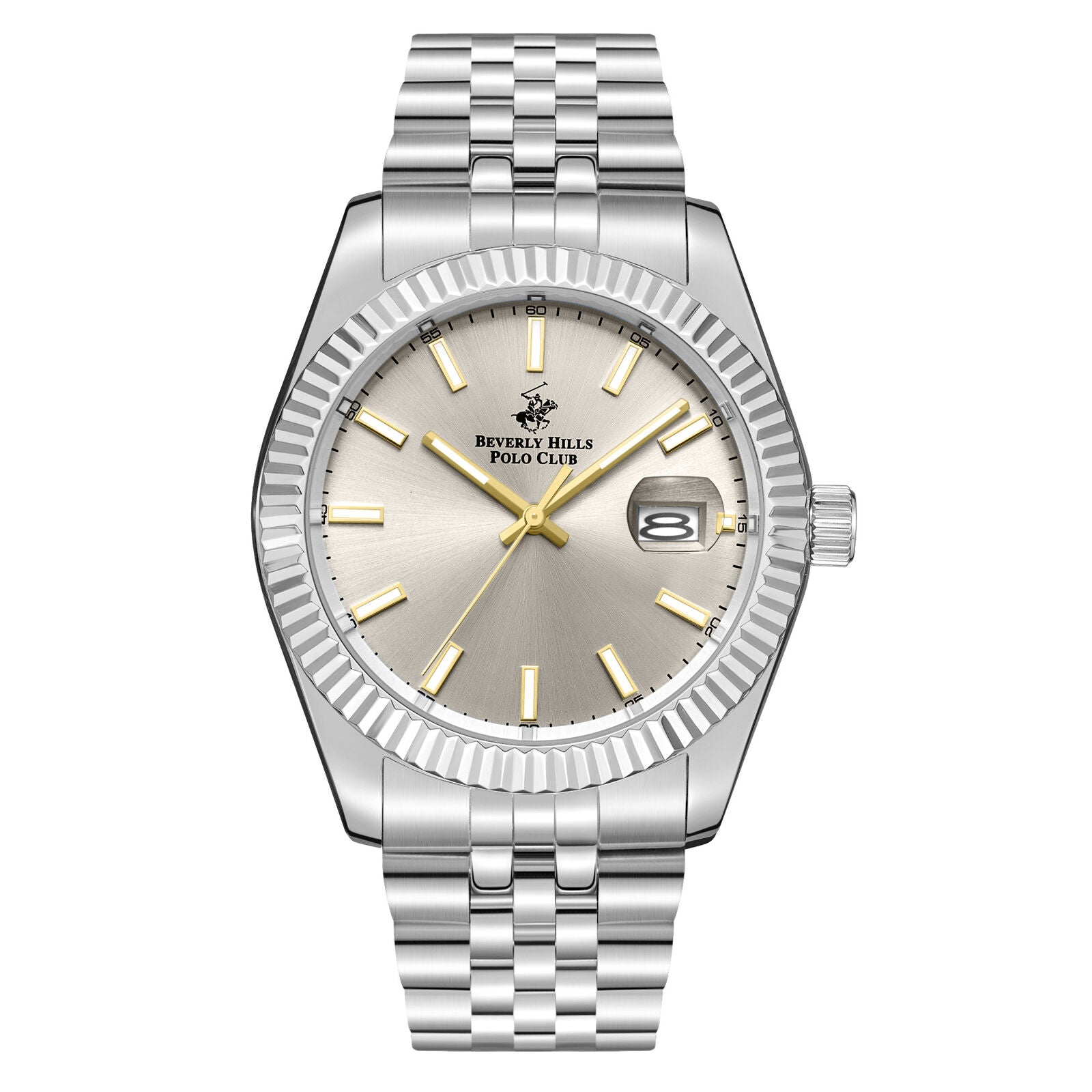 Beverly Hills Polo Club Silver Watch - BP3018X.361