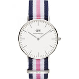Daniel Wellington Southampton 36mm Women's Silver Watch 