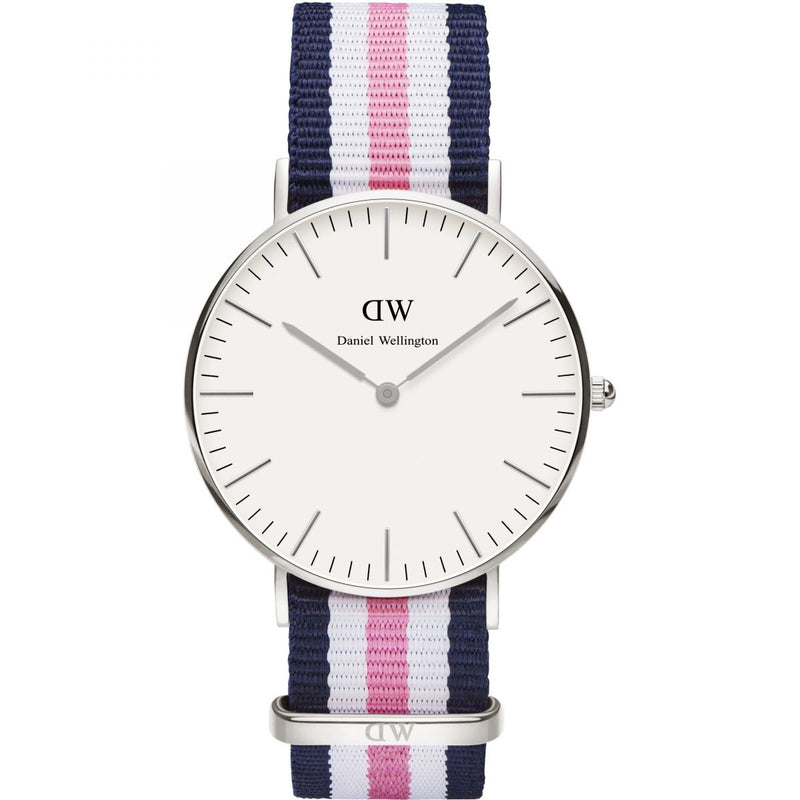 Daniel Wellington Southampton 36mm Women's Silver Watch 