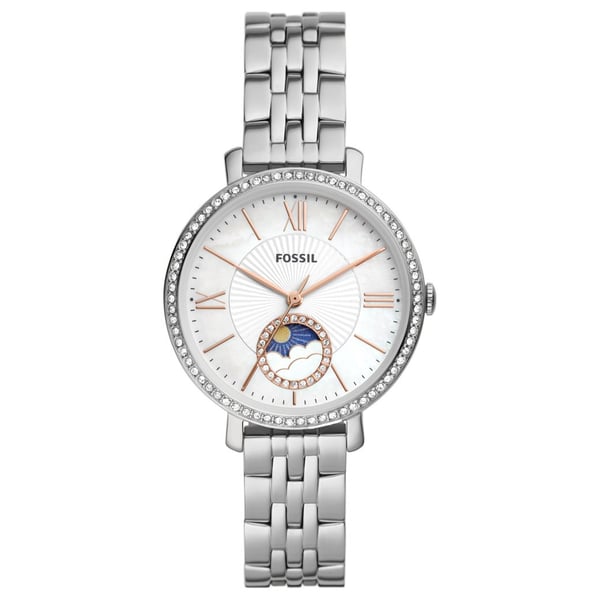 Fossil Jacqueline Sun Moon Silver Women's Watch ES5164