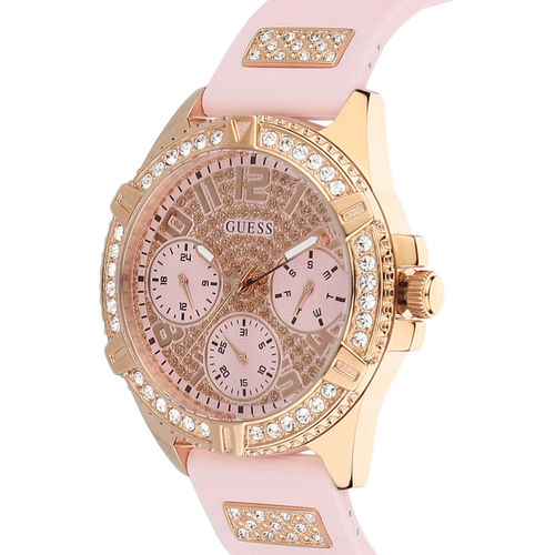 Guess Lady Frontier Quartz Crystal Ladies Watch W1160L5