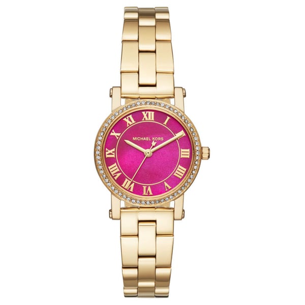 Michael Kors Petite Norie Pink Dial Women's Watch  MK3708 - Big Daddy Watches