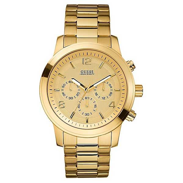 Reloj Guess Analógico Oro Acero Inoxidable Hombre W15061G2