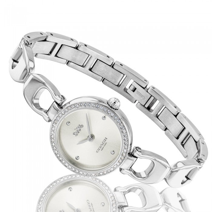 Coach Park Quartz Crystal Silver Dial Ladies Watch 14503170