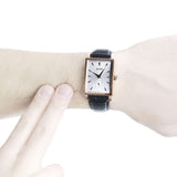 Hugo Boss Silver Dial Black Leather Men's Watch 1512785 Water resistance: 30 meters / 100 feet Movement: Quartz 