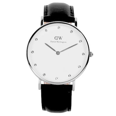 Daniel Wellington Classy Sheffield 34mm Women's Silver Watch DW00100080