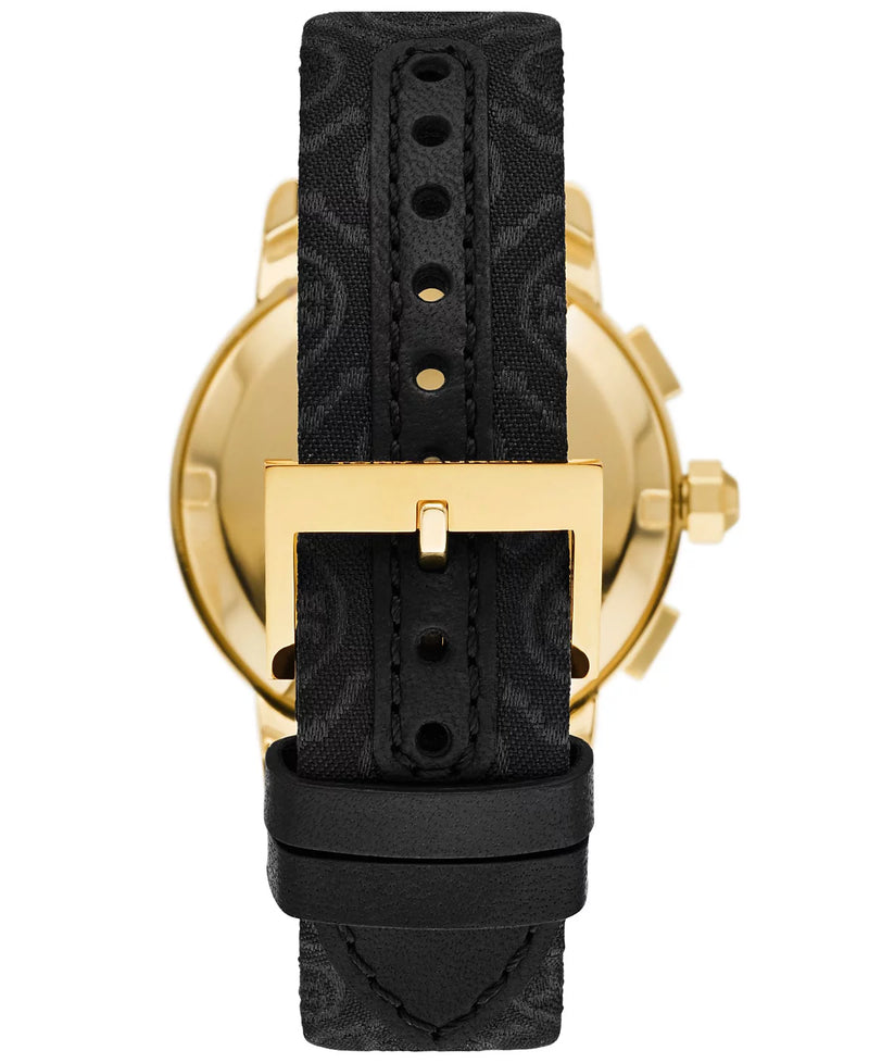 Tory Burch Chronograph T Monogram jacquard leather strap Women's Watch TBW1055 - Image 3