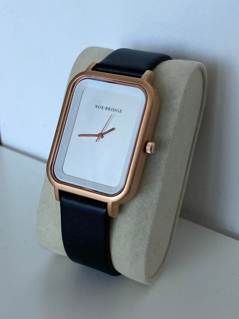 Nox Bridge Minimal Rectangular Watch (original sample - 1 of 1)