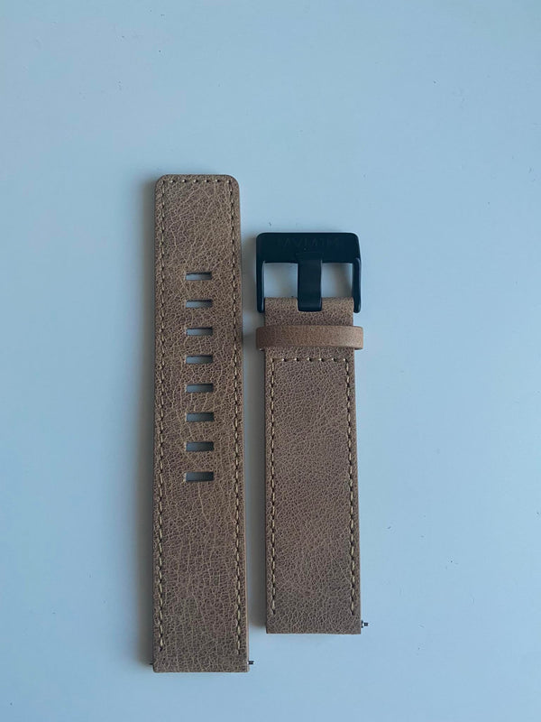 MVMT Genuine Leather Strap