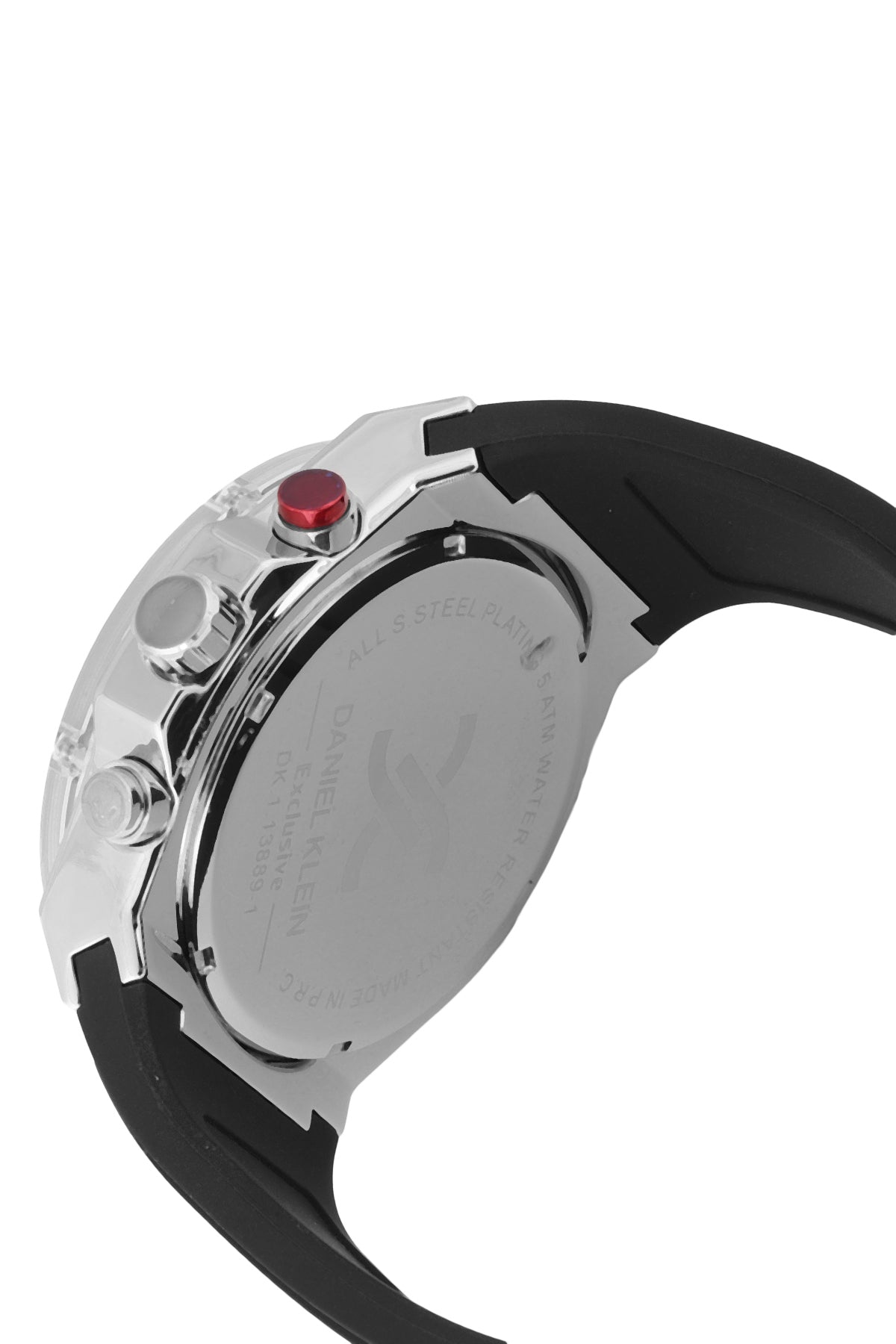 Daniel Klein Silver Watch DK.1.13889-1