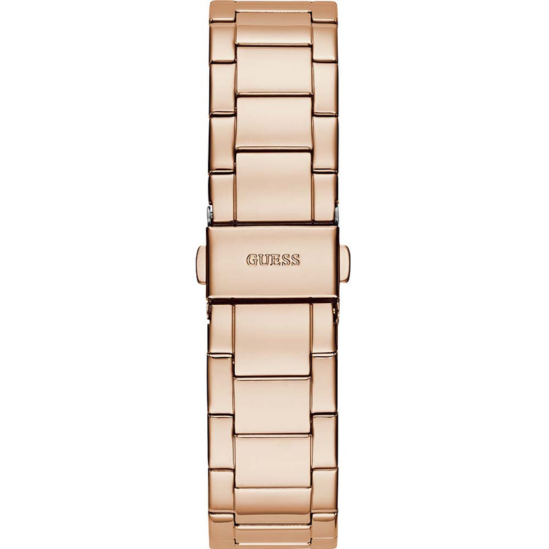 Reloj Guess GW0320L3 para mujer con esfera dorada rosa brillante