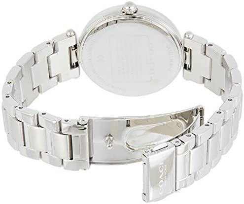 Coach Park Crystal Silver 34mm Women's Watch 14503646