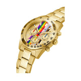 Reloj Guess Altitude Rainbow Dial Oro Hombre GW0434G1