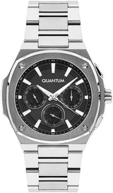 Quantum Quartz Movement Multi Function Display and Metal Strap Men's Watch  ADG1032.350 - Big Daddy Watches