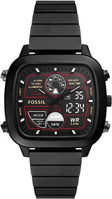 Fossil Retro Analog-Digital Black Men's Watch FS5891