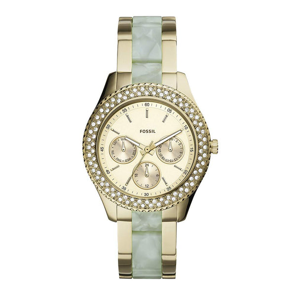 Fossil Stella Two-Tone Stainless Steel Women's Watch ES4757