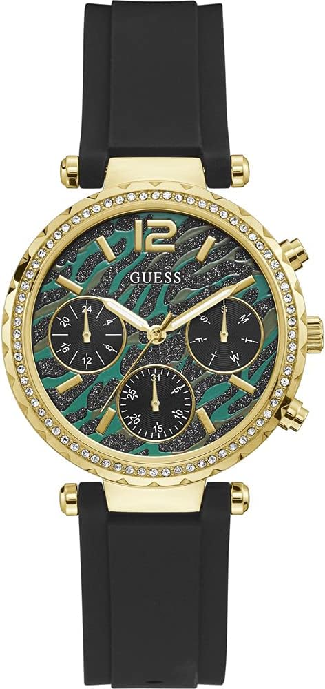 Reloj Guess Solstice Mujer Esfera Verde GW0113L1