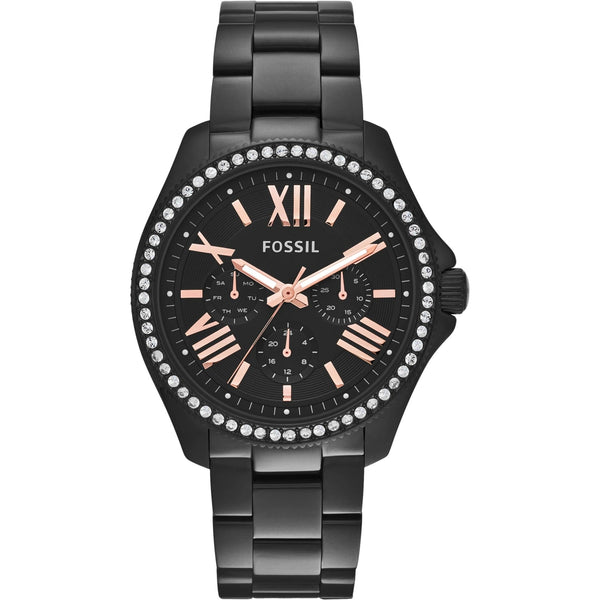 Fossil Cecile Multi-Function Black Dial Ladies Watch AM4522