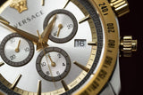Versace Quartz Two-Tone Stainless Steel Silver Dial Men's Watch VEV700519 VEV700519 - Image 5