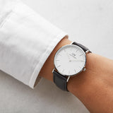 Daniel Wellington Sheffield 36mm Women's Silver Watch DW00100053