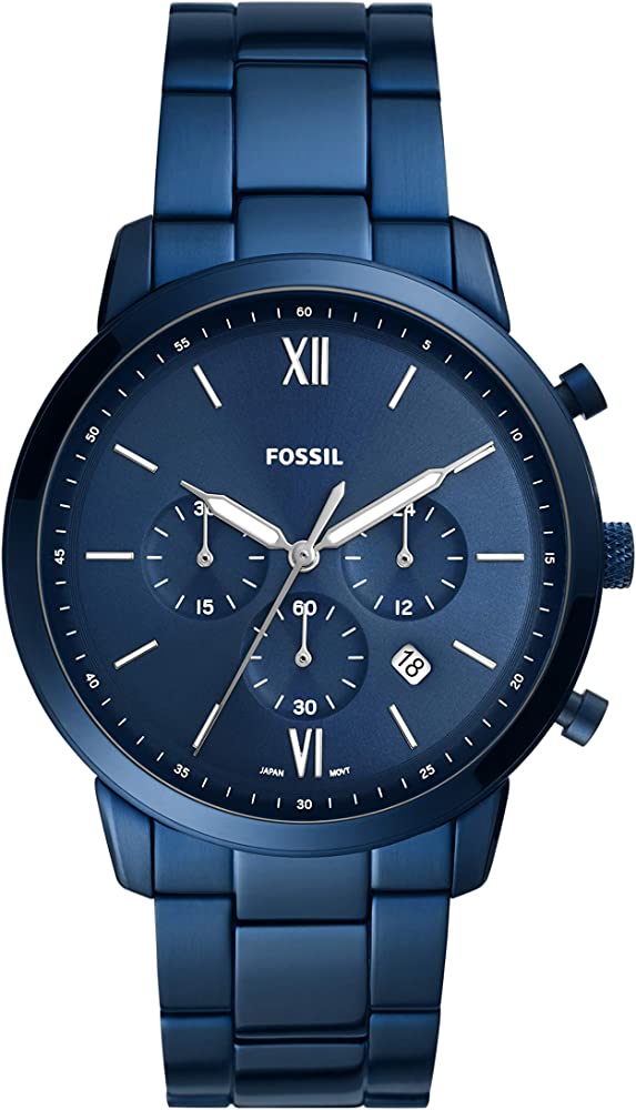 Fossil Neutra Ocean Blue Reloj cronógrafo para hombre FS5826