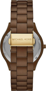 Michael Kors Slim Runway Brown Unisex Watch MK4508 - Big Daddy Watches #3