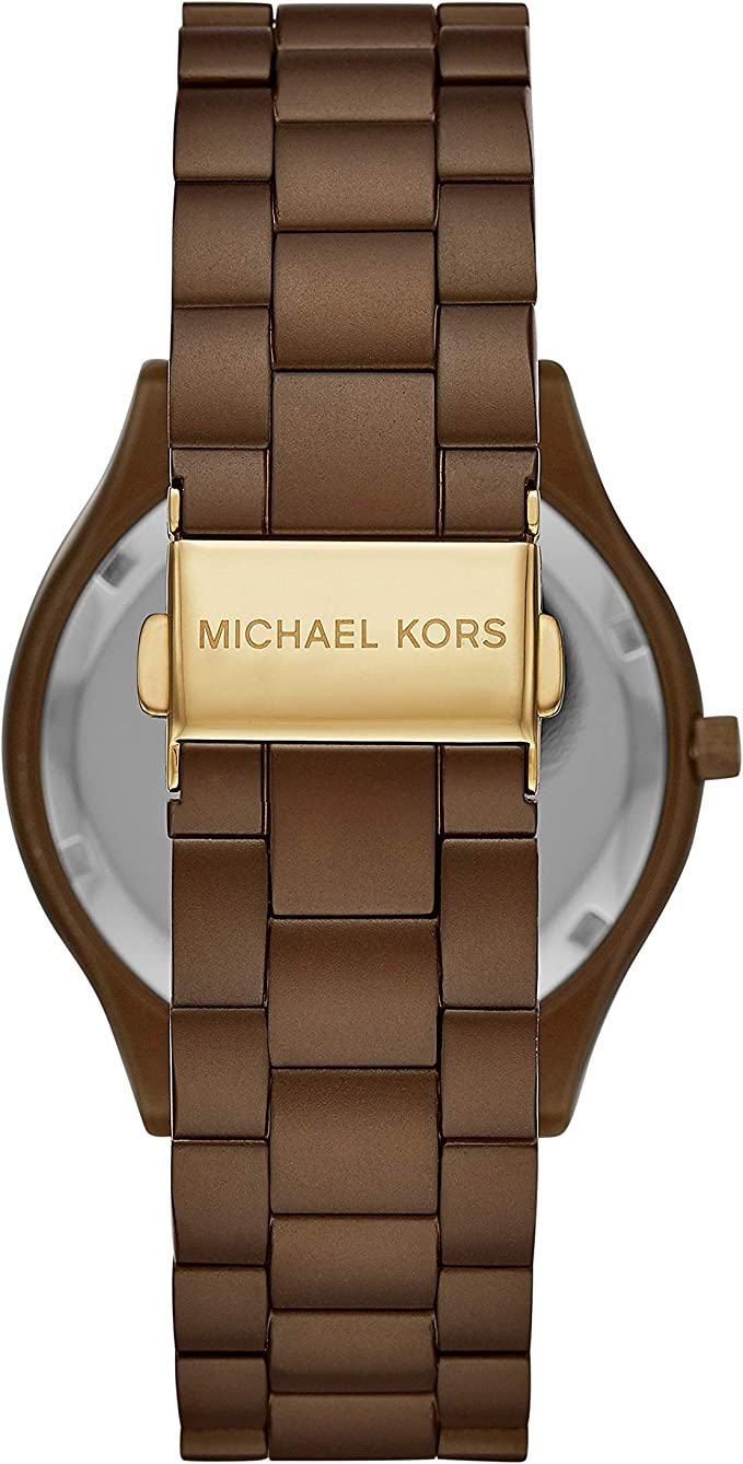 Michael Kors Slim Runway Brown Unisex Watch MK4508 - Big Daddy Watches #3
