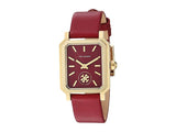 Tory Burch Maroon Dial Leather Strap Women's Watch TBW1505 - Image 3