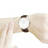 Daniel Wellington Classic Bristol 36mm Women's Silver Watch DW00100056