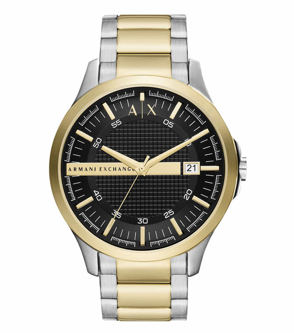 Armani Exchange Hampton Three-Hand Date Two Tone Men's Watch - AX2453