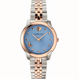 Versace Audrey Quartz Blue Dial Ladies Watch VELR00619