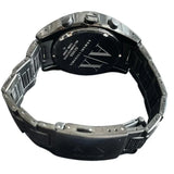 ساعة أرماني إكسشينج كرونوغراف سوداء بالكامل للرجال AX1058