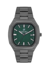 BEVERLY HILLS POLO CLUB Men’s Analog Green Dial Watch – BP3547X.070