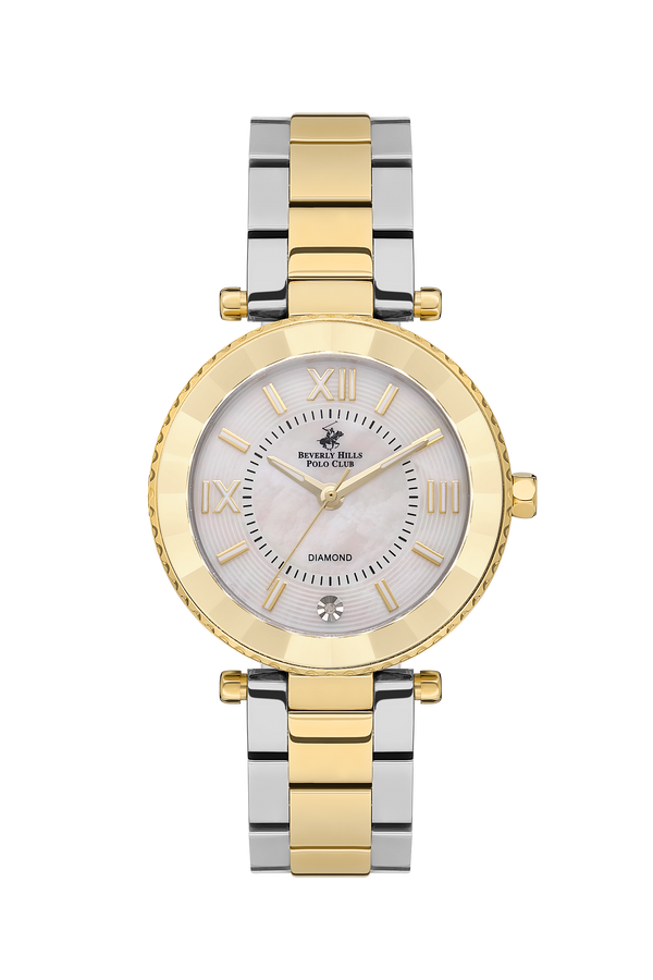 BEVERLY HILLS POLO CLUB Women’s Stainless Steel Quartz Watch – BP3566C.220