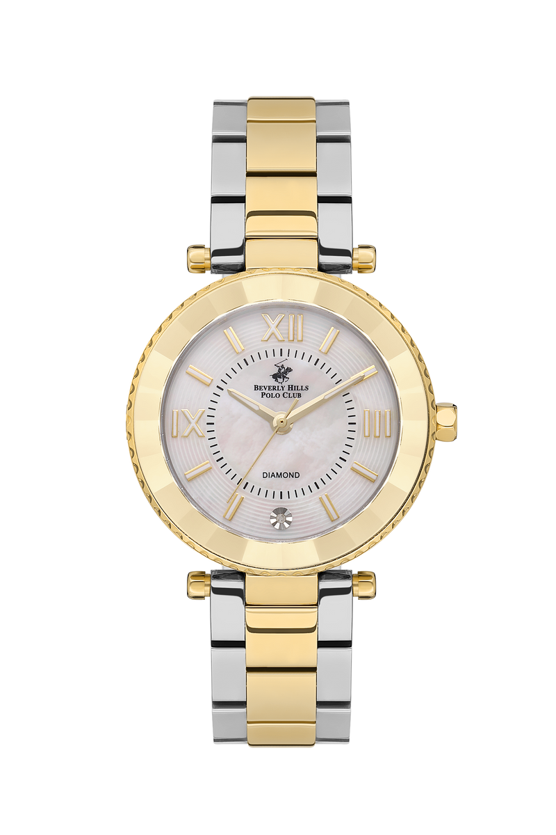 BEVERLY HILLS POLO CLUB Women’s Stainless Steel Quartz Watch – BP3566C.220