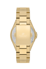 BEVERLY HILLS POLO CLUB Gold & MOP Diamond Watch – BP3570X.120