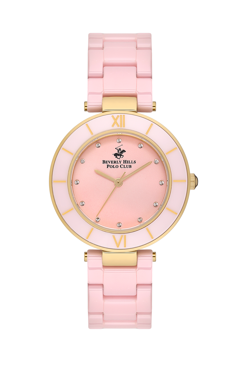 BEVERLY HILLS POLO CLUB Women's Ceramic Quartz Watch – BP3586X.180