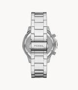 Reloj Fossil Bannon Plata Multifunción Acero Inoxidable Hombre BQ2490