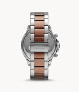 Fossil Bannon Reloj multifunción de acero inoxidable en tono cobre para hombre BQ2502