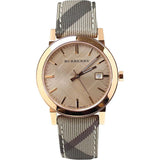 Reloj Burberry The City Rose Gold Face para mujer BU9040