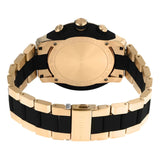 Michael Kors Lennox Chronograph Black Dial Two Tone Steel Strap Watch for Men MK8990 mk8990 - Image 2