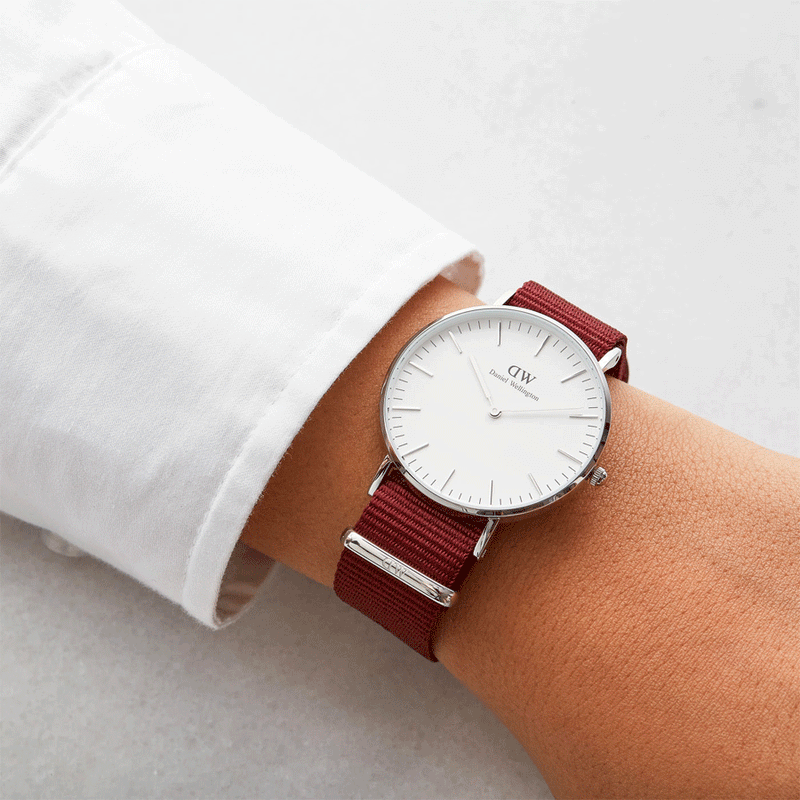 Daniel Wellington Roselyn 36mm Women's Silver Watch DW00100272