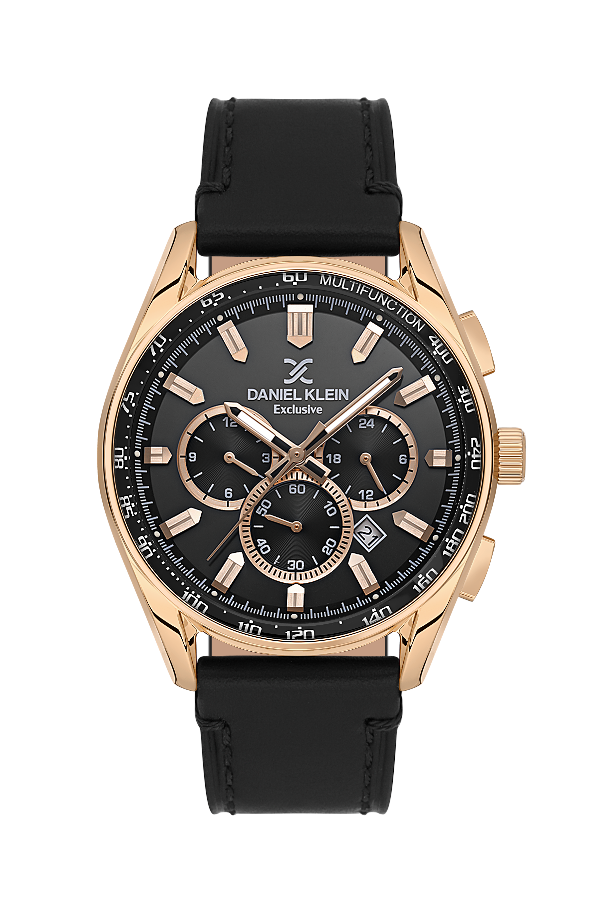 ساعة دانيال كلاين للرجال من الذهب الوردي DK.1.13902-3