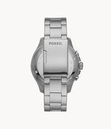 Fossil FB-03 Reloj cronógrafo plateado para hombre FS5726