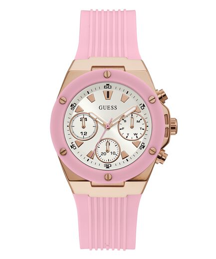 Guess Athena Reloj Mujer Correa Rosa GW0030L4