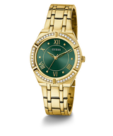 Reloj Mujer Guess Cosmo Esfera Verde Oro GW0033L8