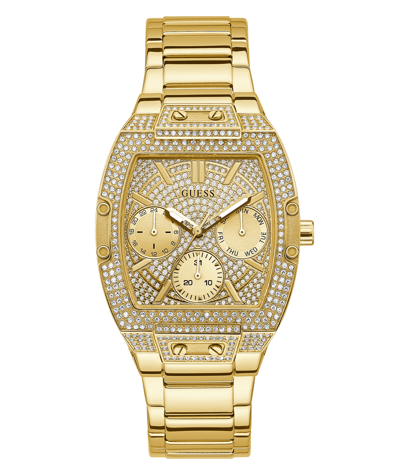 Guess Pave Gold Dial Women's Watch GW0104L2