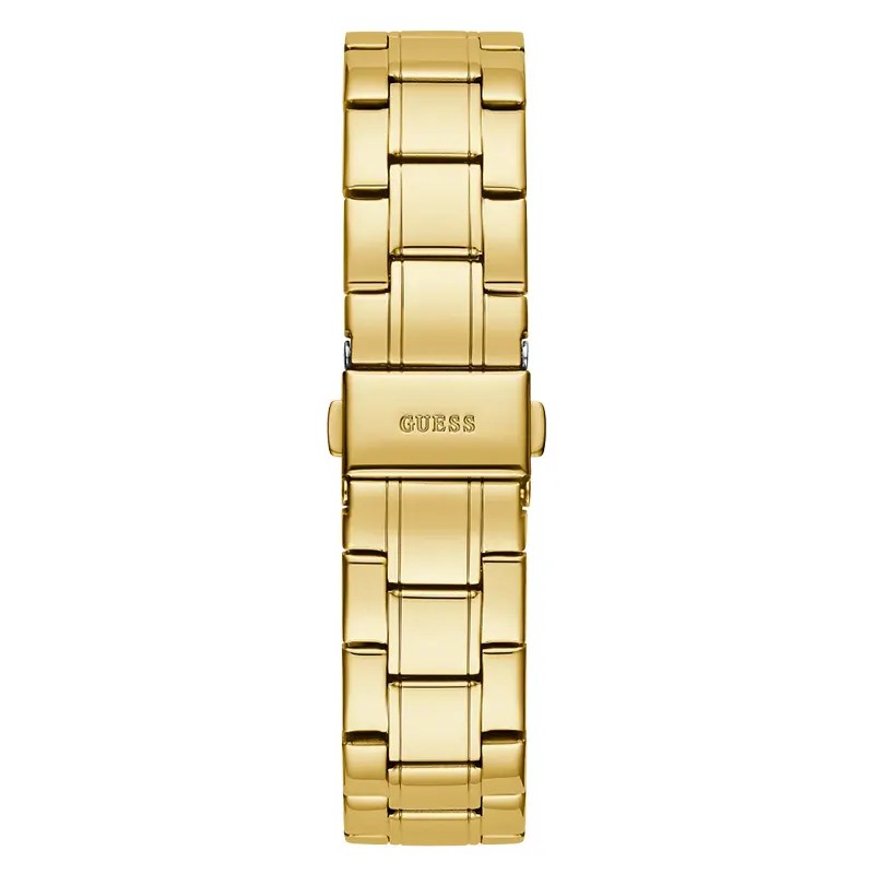 Reloj Guess Sparkler Oro Esfera Negra Mujer GW0111L2