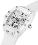 Reloj Guess Phoenix Hombre Correa Silicona Blanca GW0203G2