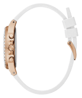 Guess Moonlight Rose Gold Silicone Strap Women's Watch GW0257L2